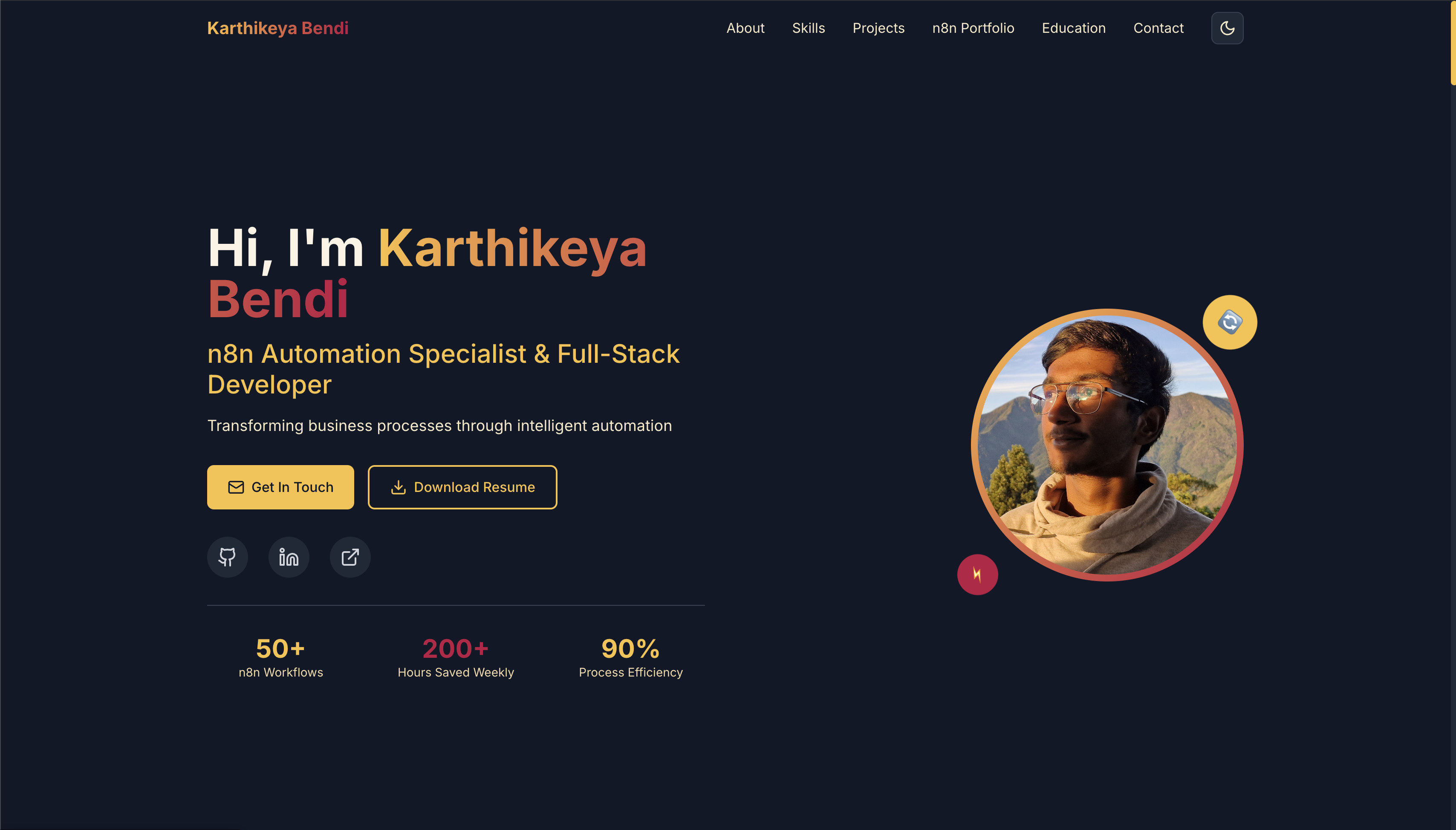 Personal Portfolio Website