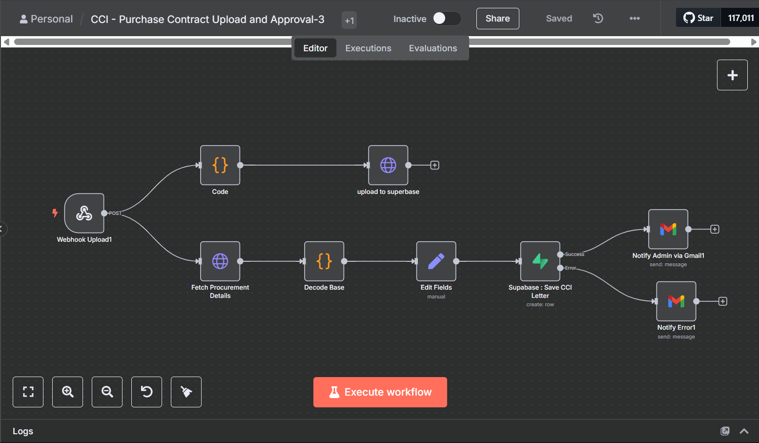Business Platform Automation (n8n) - View 2
