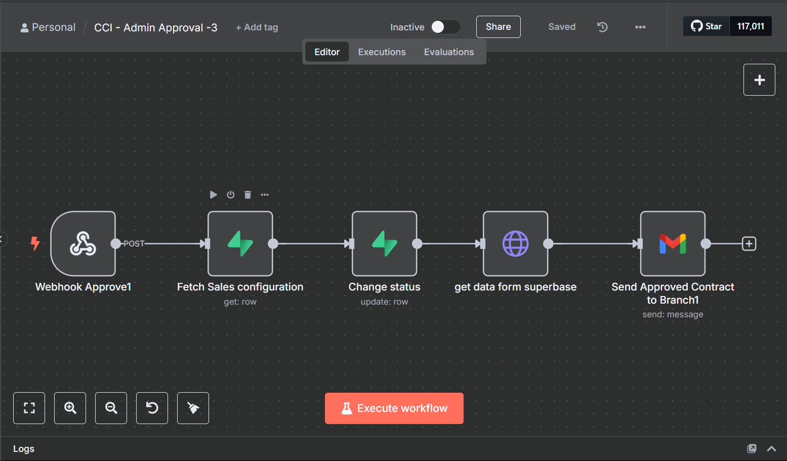Business Platform Automation (n8n) - View 3